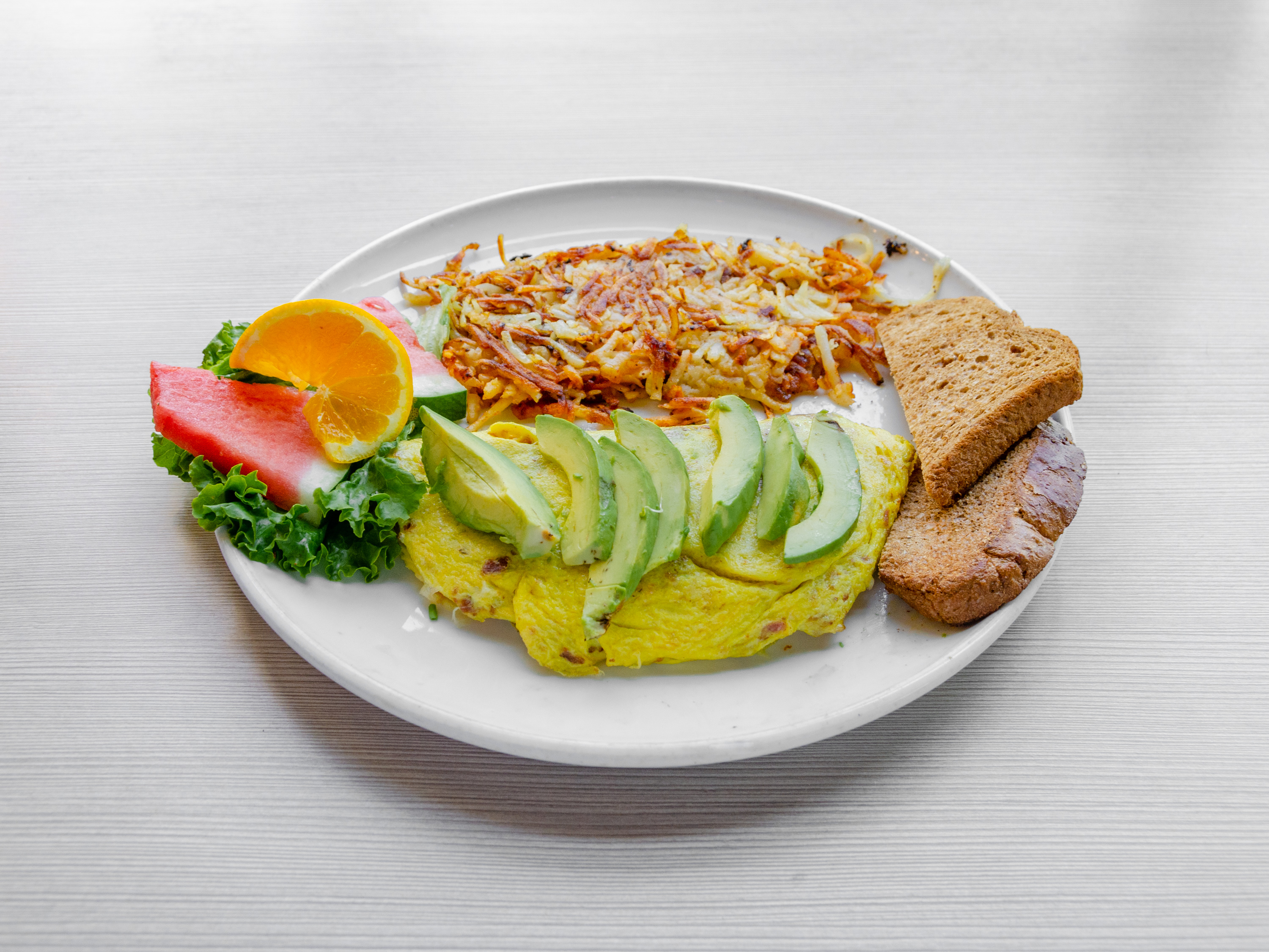 Order ABC Omelette food online from Swami Cafe store, Oceanside on bringmethat.com