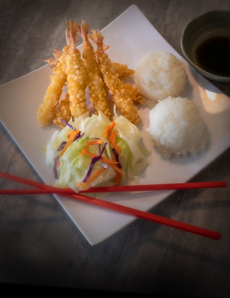 Order Shrimp Plate food online from Teriyaki Time store, Lynnwood on bringmethat.com