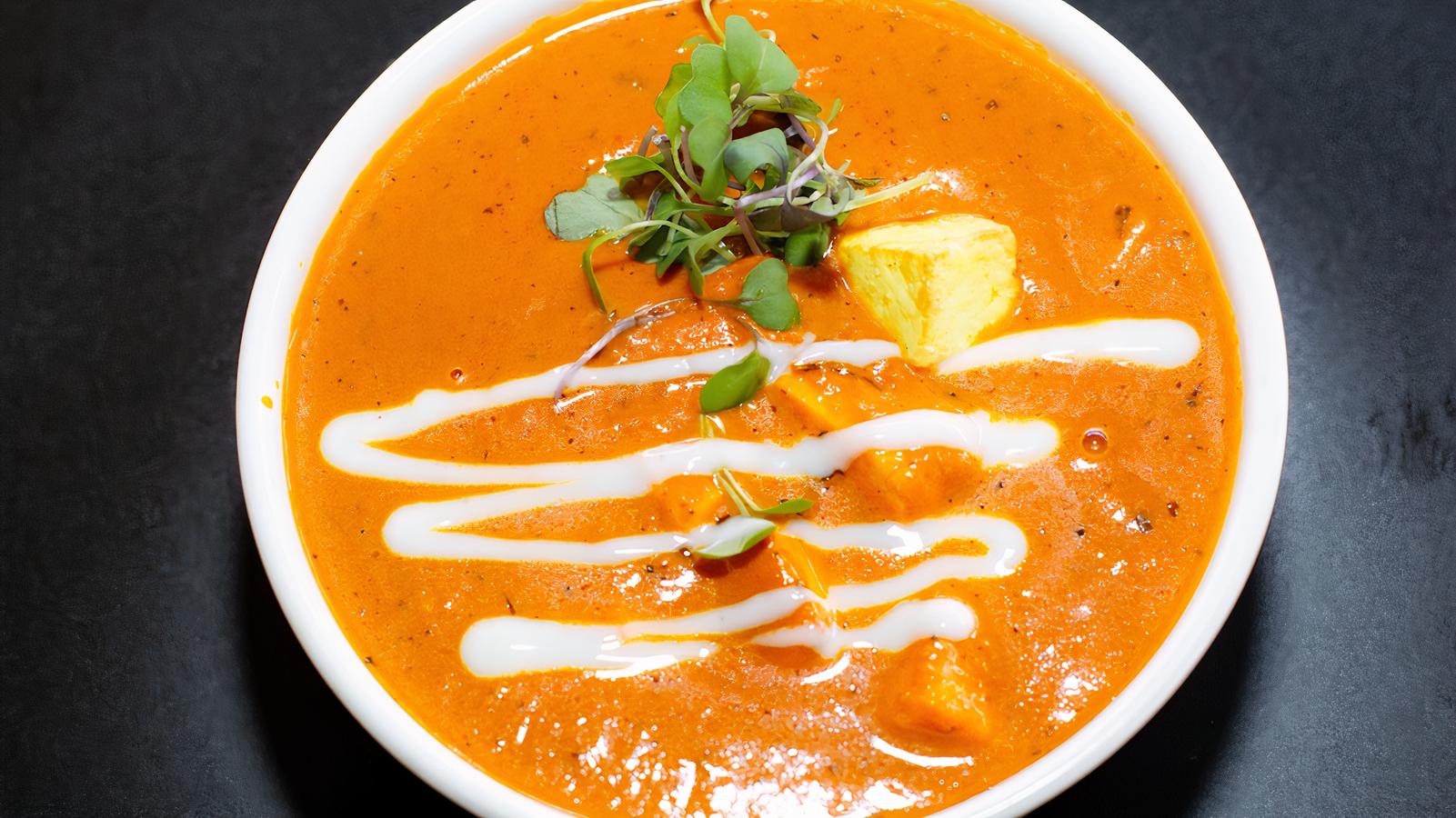 Order Paneer Butter Masala Curry food online from Masala Desi Cafe store, Burlingame on bringmethat.com
