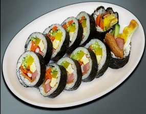 Order [R2] 김밥 / Rice Roll food online from Jjang Restaurant store, Buena Park on bringmethat.com