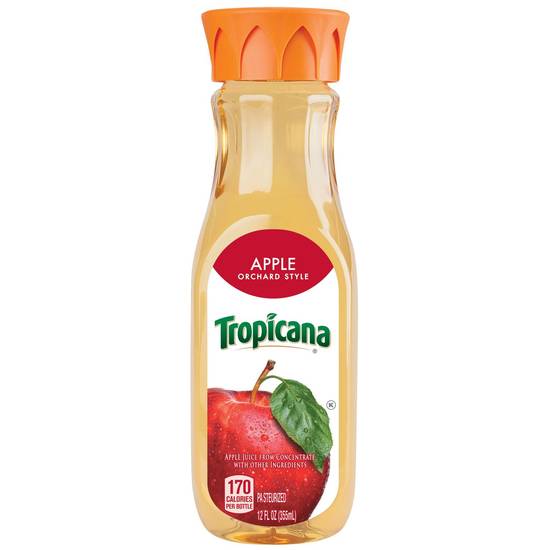 Order Tropicana Orchard Style Apple Juice 12oz food online from 7-Eleven store, Lakewood on bringmethat.com