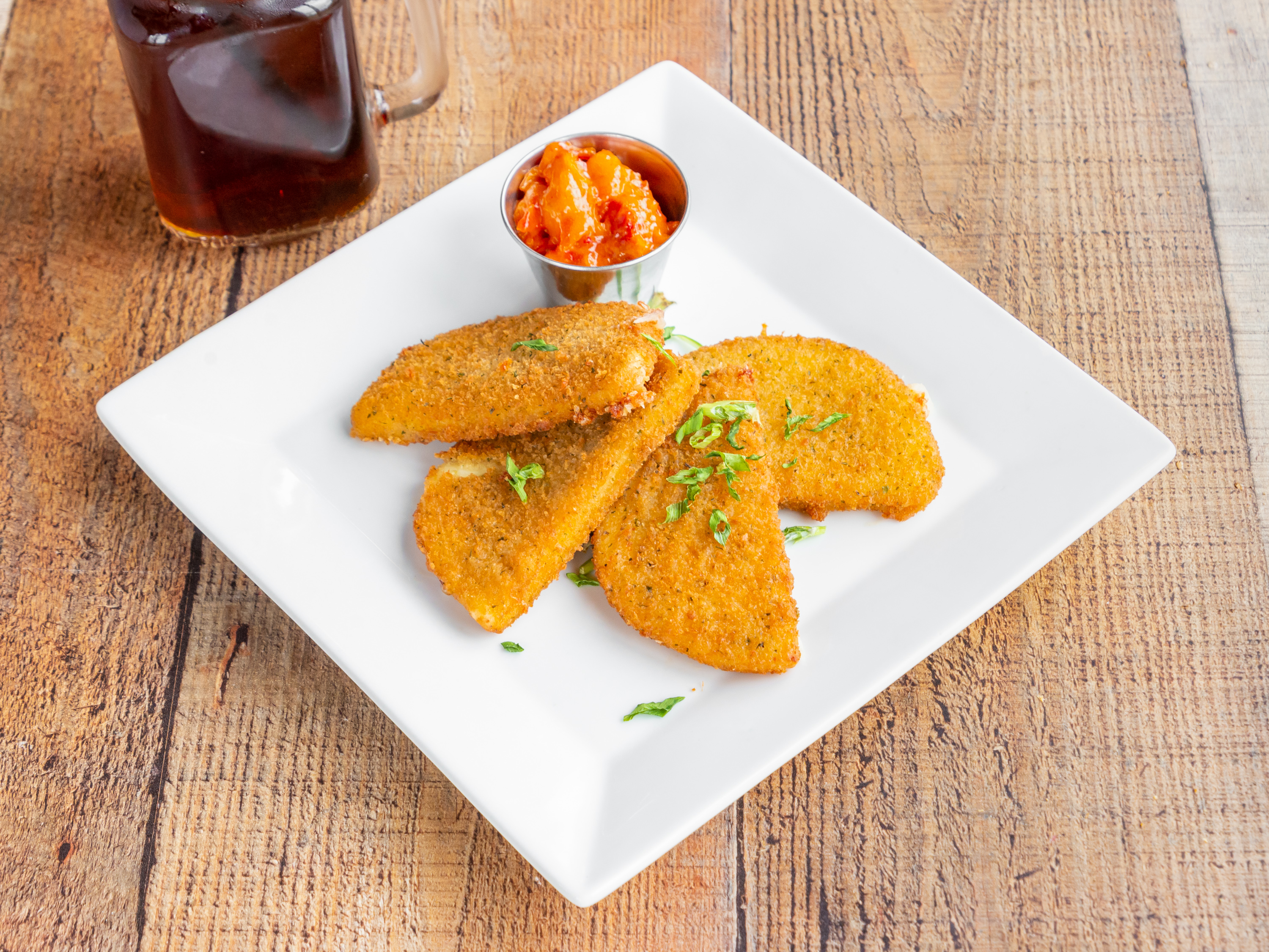 Order Fried Mozzarella food online from Mainland Grille store, Harleysville on bringmethat.com