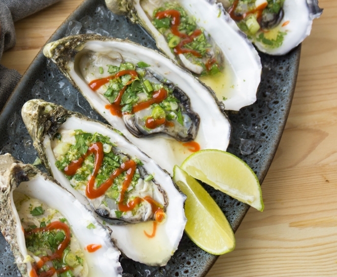 Order Fresh Oyster food online from Sushi Mon store, Las Vegas on bringmethat.com