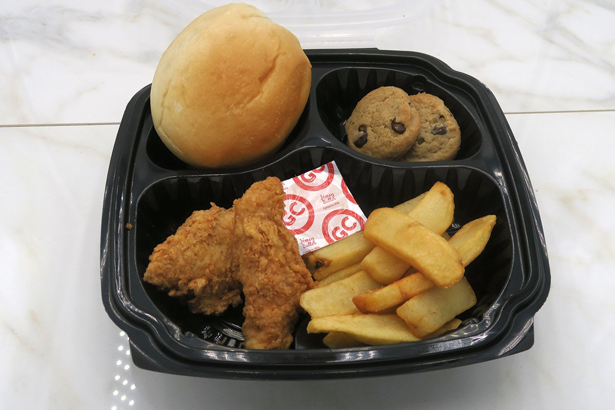 Order Kids Chicken Tender Meal food online from Golden Corral store, Concord on bringmethat.com