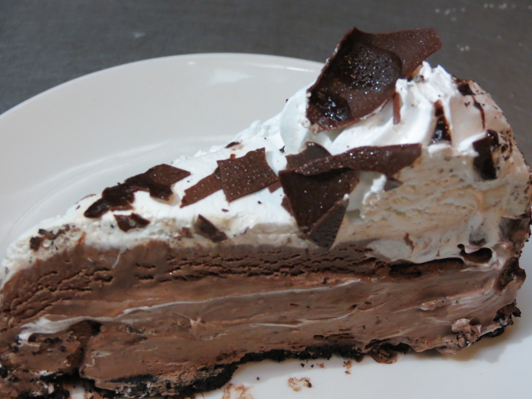 Order Chocolate Mousse Cake food online from Lucky Kitchen store, Eastvale on bringmethat.com