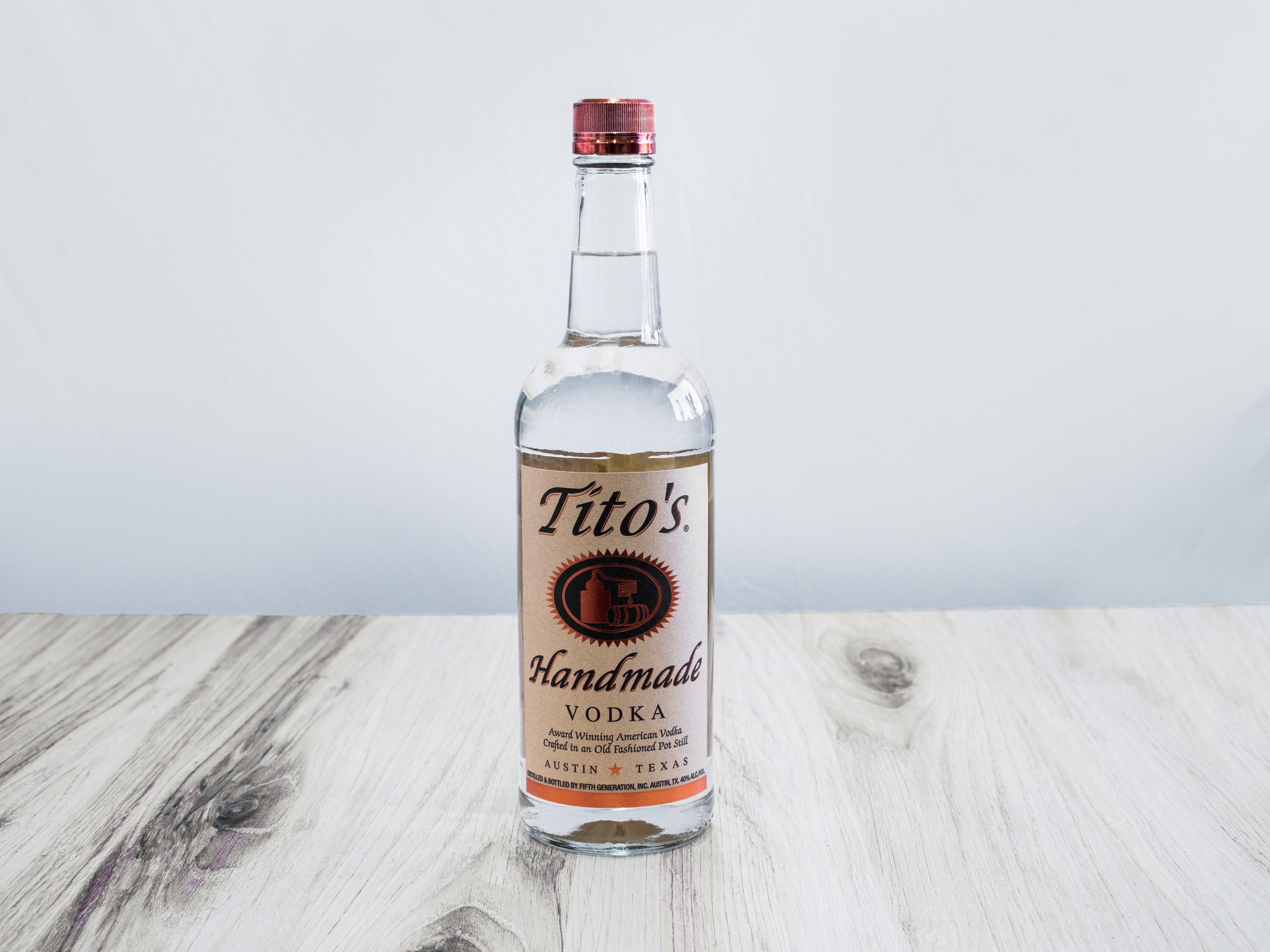 Order Titos Hand Made Vodka 750ml food online from Ok Liquor store, Lakewood on bringmethat.com