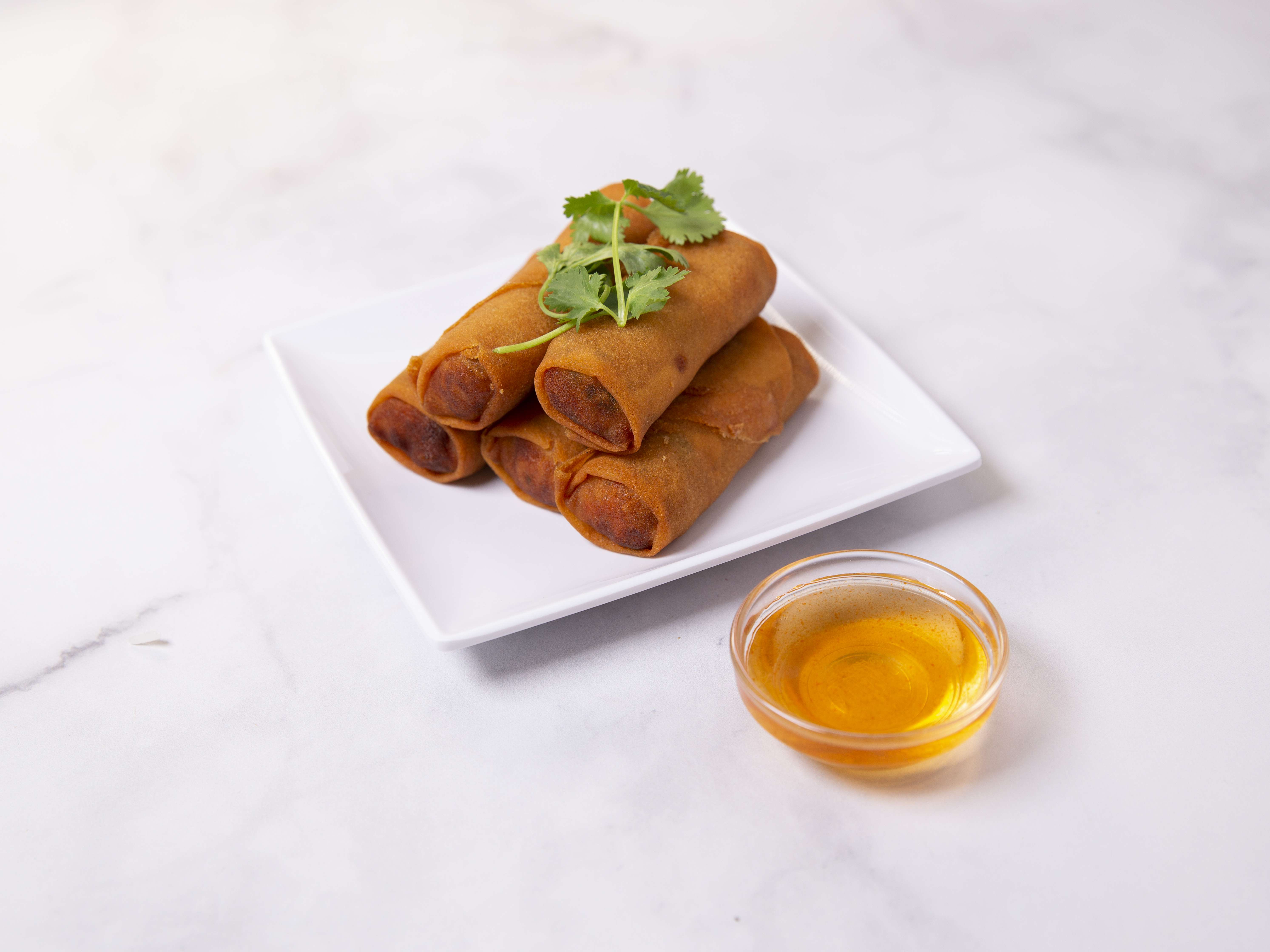 Order A2. Egg Rolls food online from Lacha somtum store, Los Angeles on bringmethat.com