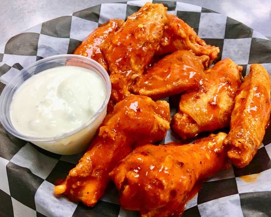 Order 6 Wings food online from Menches Brothers store, Uniontown on bringmethat.com