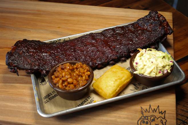 Order St. Louis Ribs food online from Bbq King Smokehouse store, Huntley on bringmethat.com