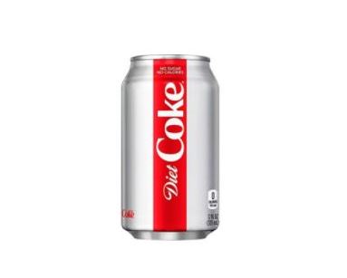 Order 12 oz. Can Diet Coke food online from The Kebab Bar store, Los Angeles on bringmethat.com