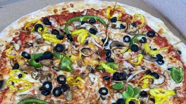 Order Veggie Pizza food online from Papa Giorgios store, Columbus on bringmethat.com