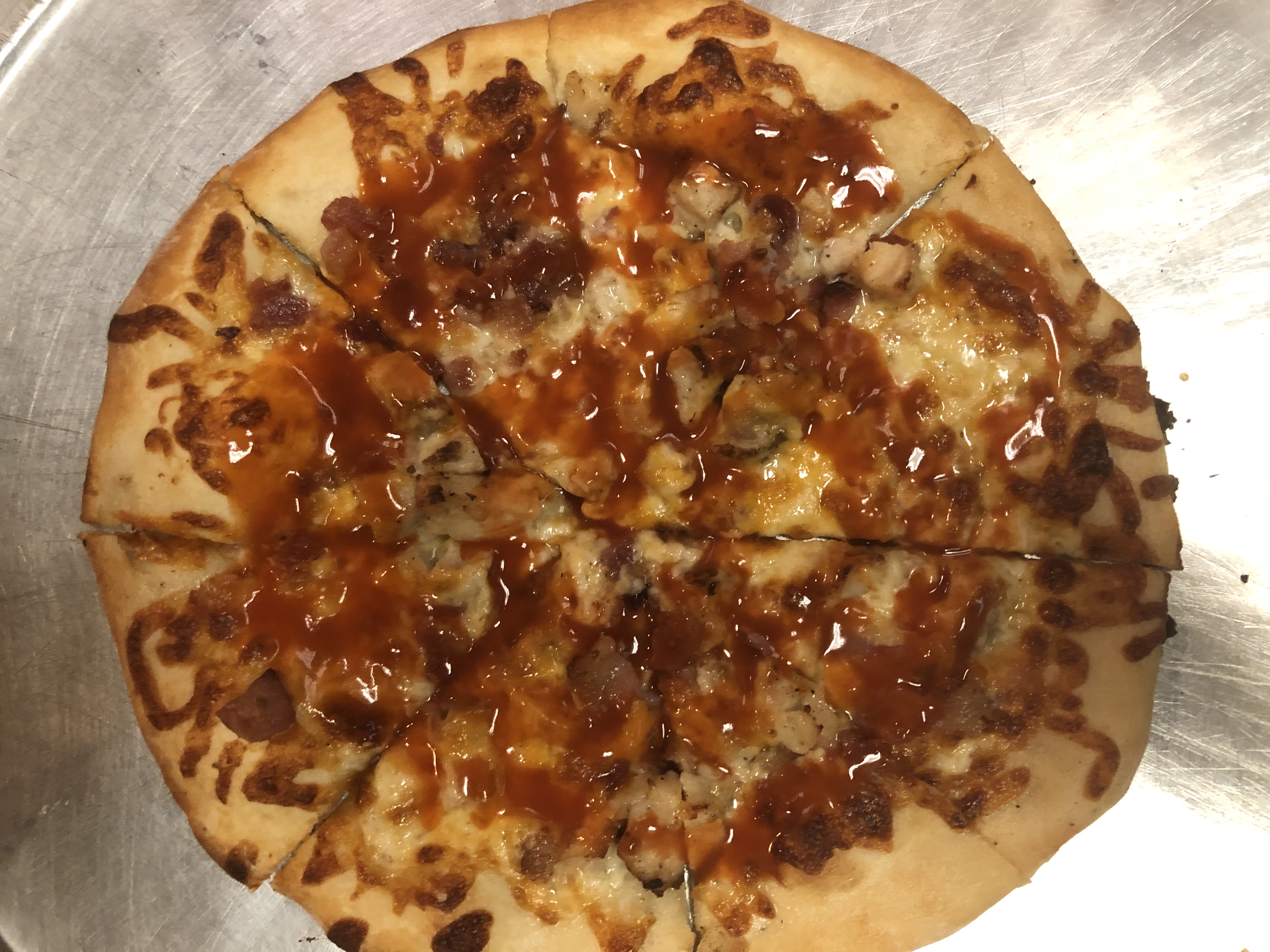 Order Buffalo Chicken Pizza 10”personal  food online from Fabulous Pizza store, Valdosta on bringmethat.com