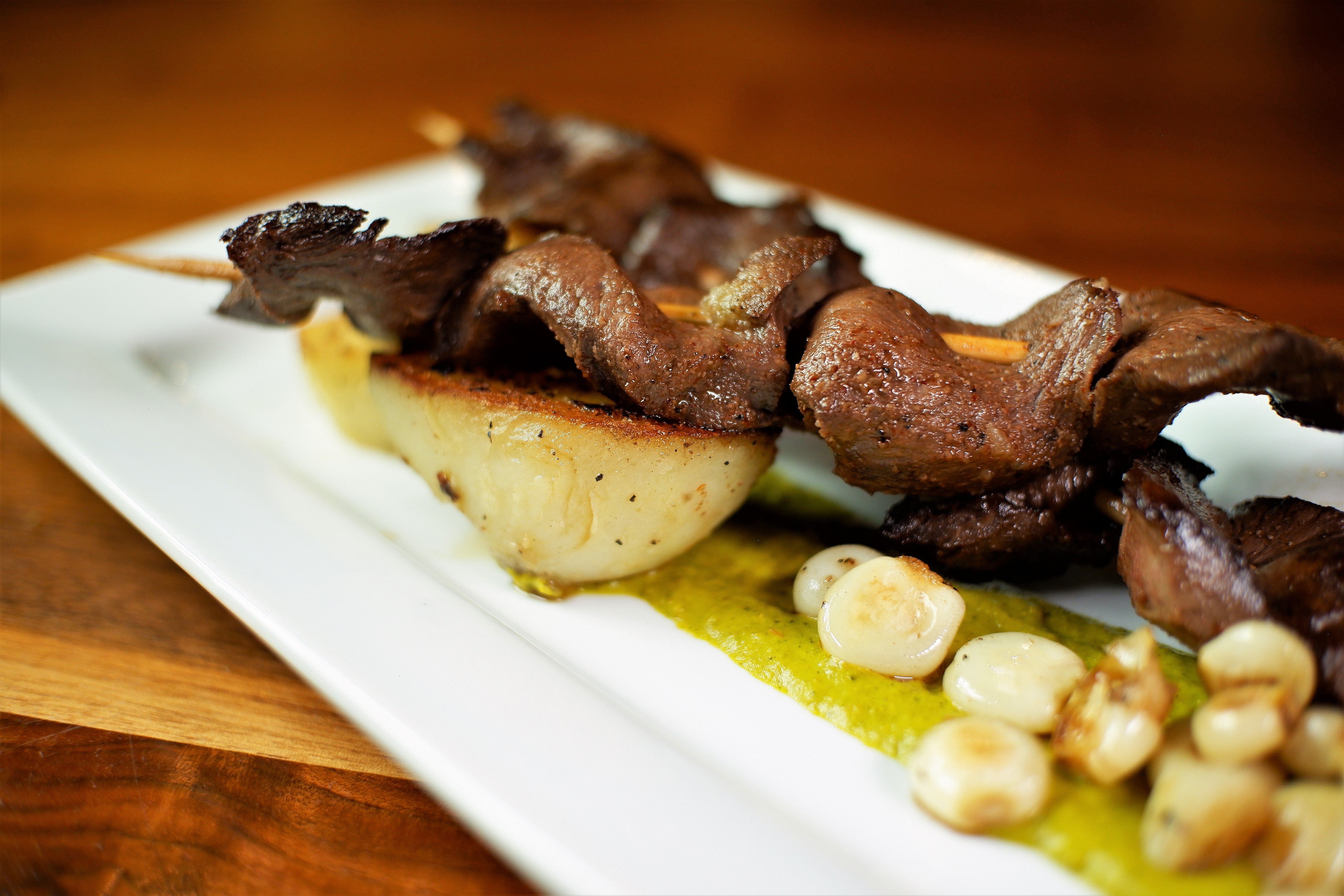Order Anticuchos food online from The Freakin Incan store, Roswell on bringmethat.com