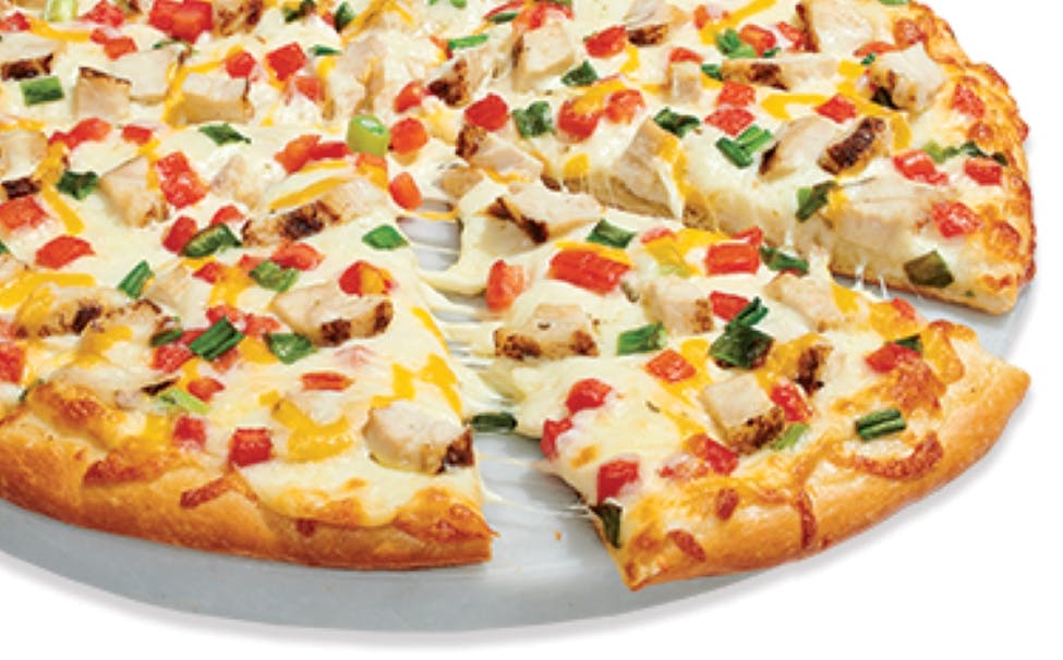 Order Chicken Garlic Pizza - Medium 12" food online from Papa Murphy's | Take 'n' Bake Pizza store, Roy on bringmethat.com