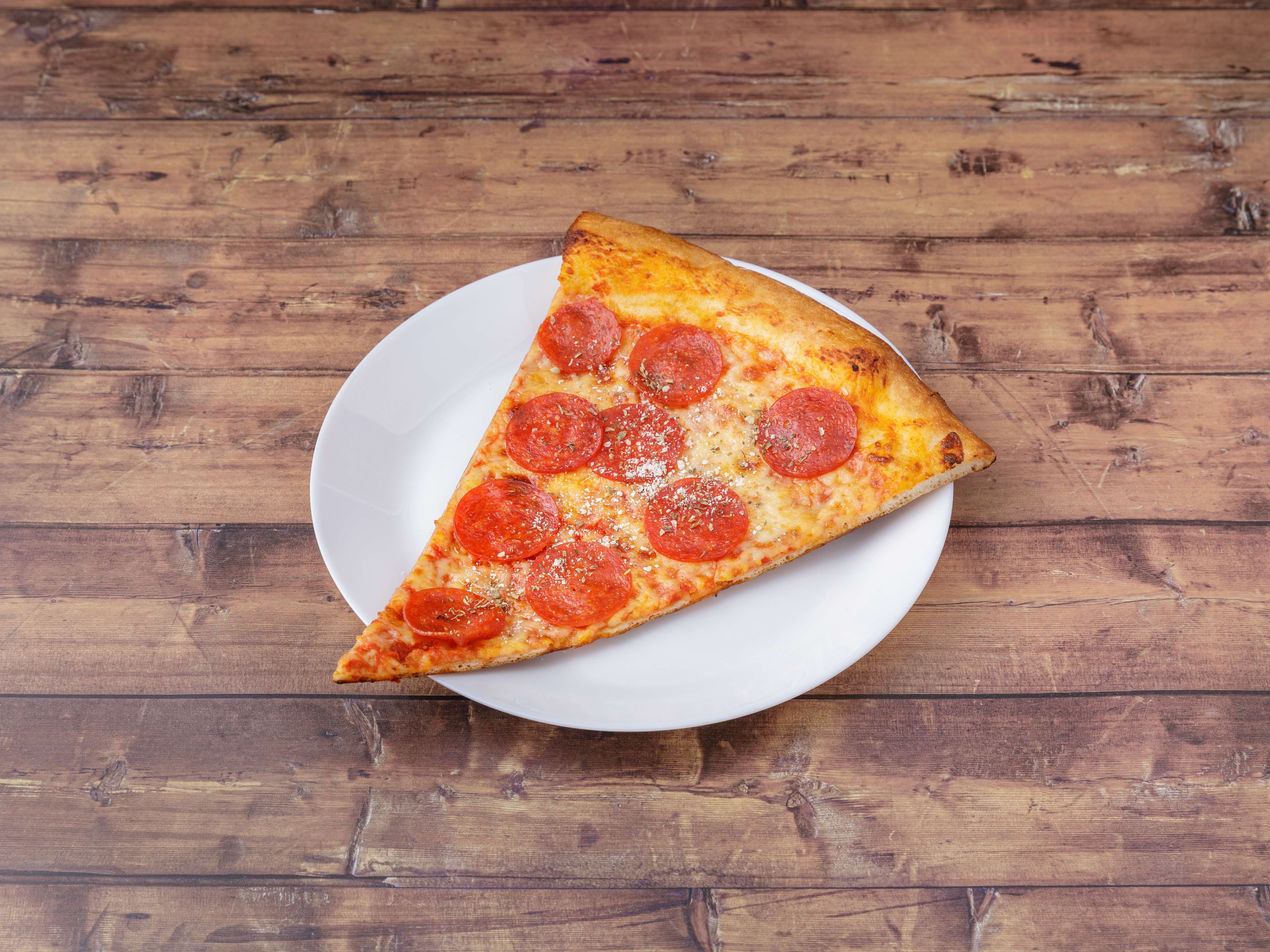Order Man Slice food online from Riossi Pizza store, New York on bringmethat.com