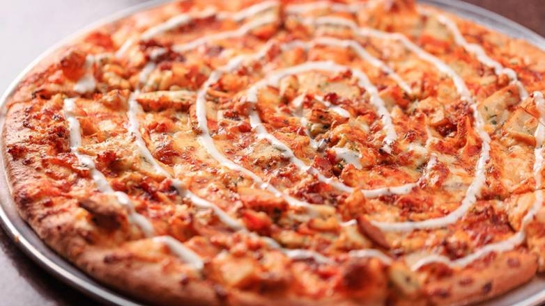 Order Small Frank's Buffalo Chicken (Spicy) food online from Palio Pizza Cafe store, Allen on bringmethat.com