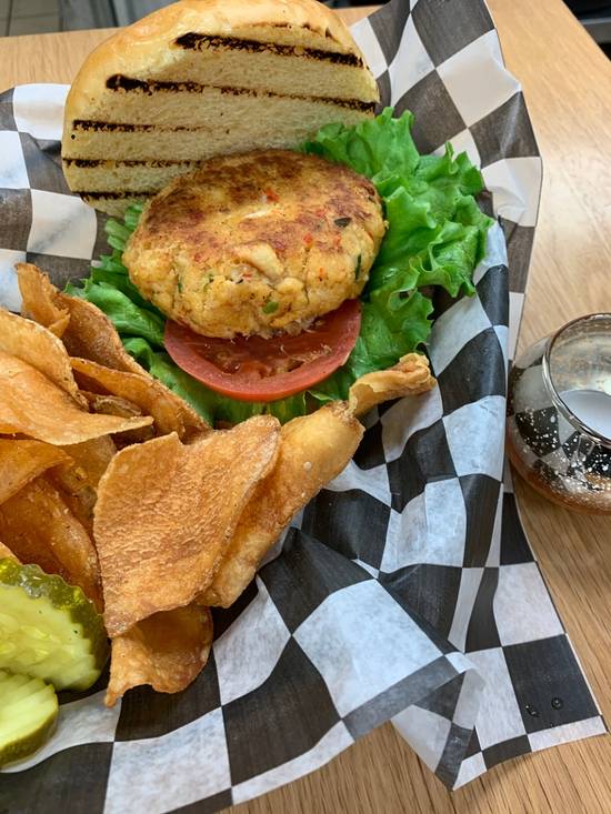 Order Crab Cake Sandwich food online from Mike's York Street Bar and Grill store, Warminster on bringmethat.com