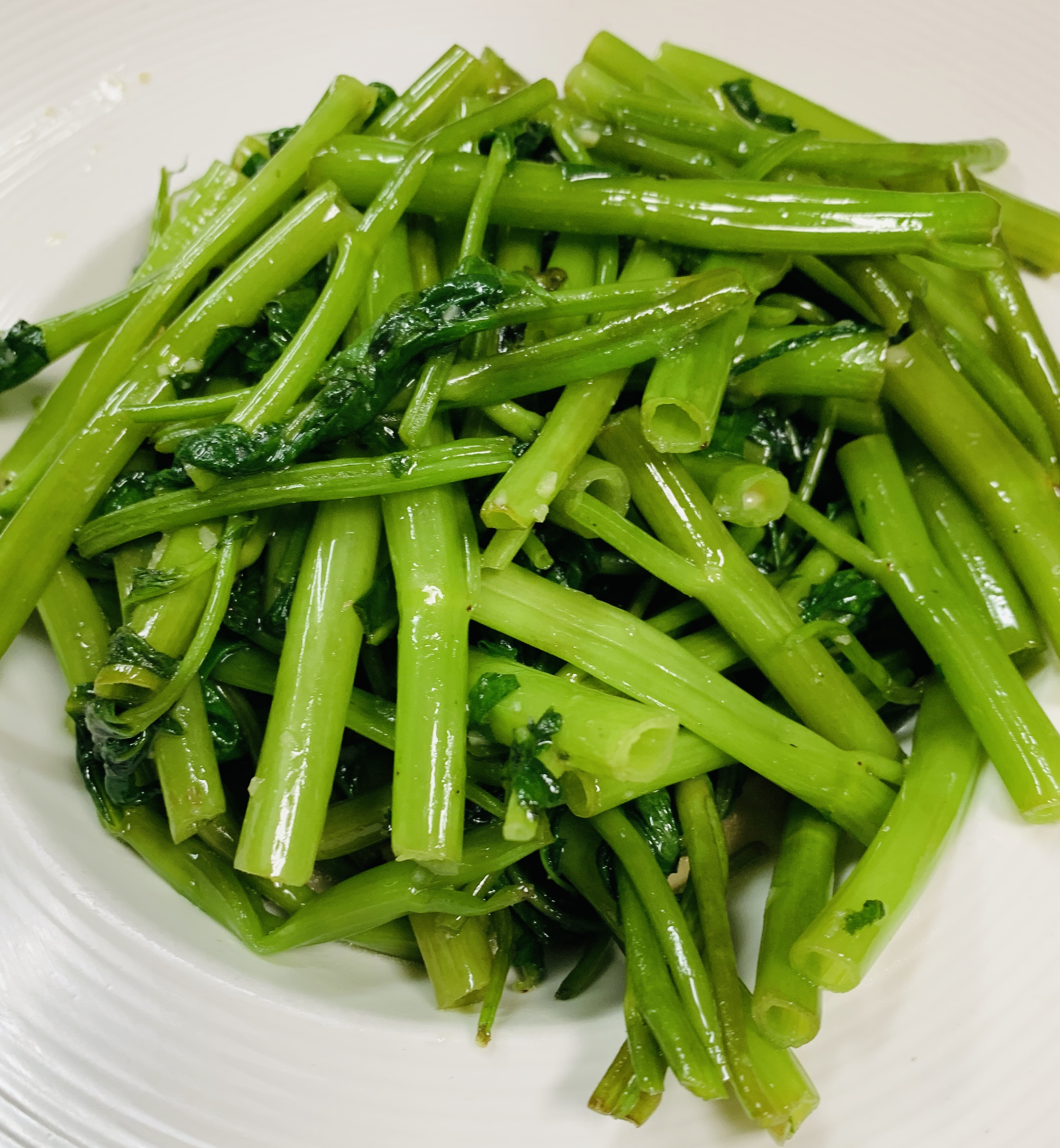 Order Sauteed Water Spinach with Garlic food online from The Bund store, Forest Hills on bringmethat.com