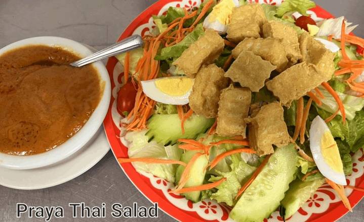 Order Praya Thai Salad food online from Praya Thai Dining store, Las Vegas on bringmethat.com