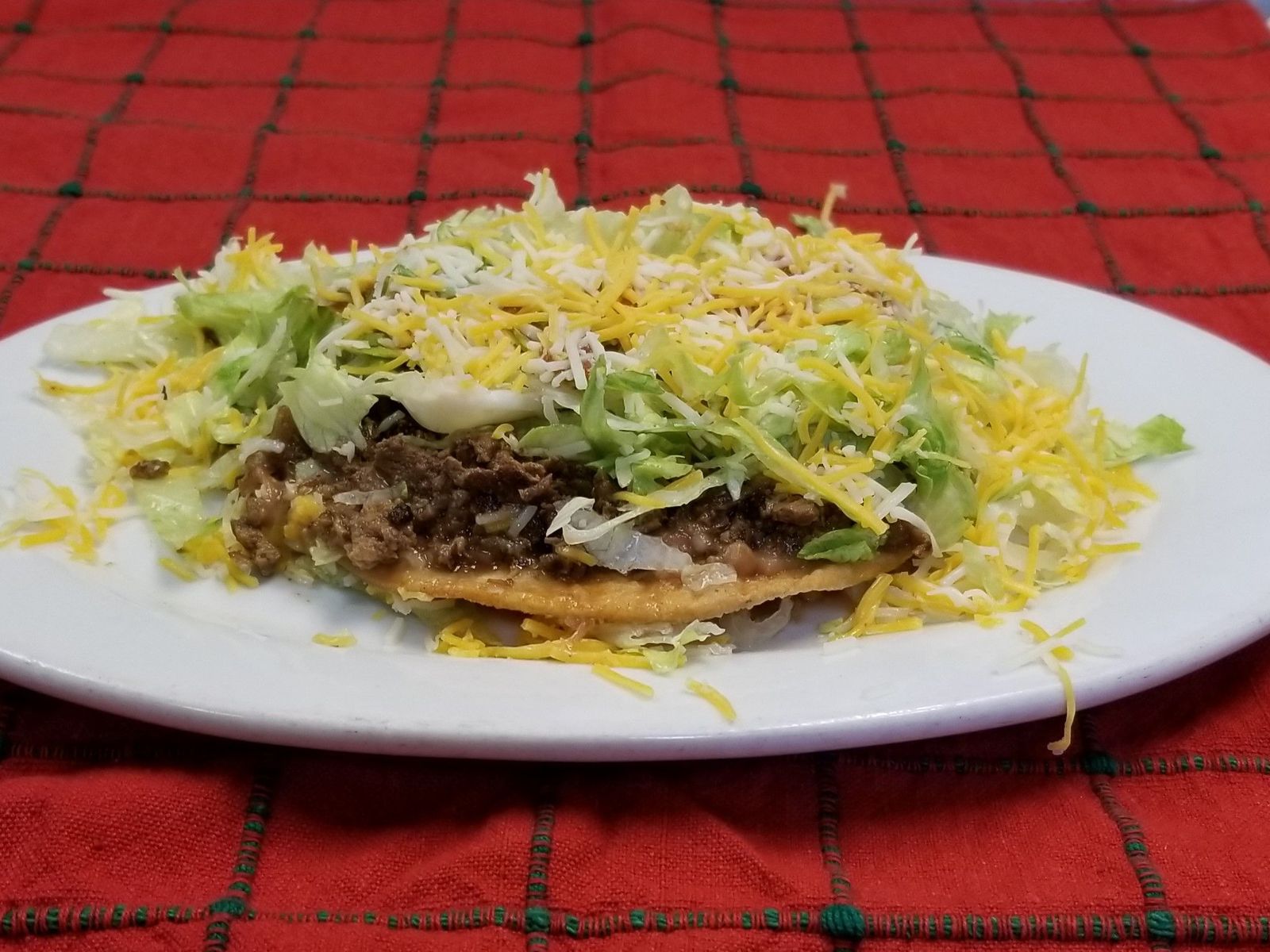 Order Tostada food online from Great Mex store, Costa Mesa on bringmethat.com