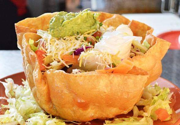 Order Taco Salad food online from Sazon De Mexico store, Elizabeth on bringmethat.com