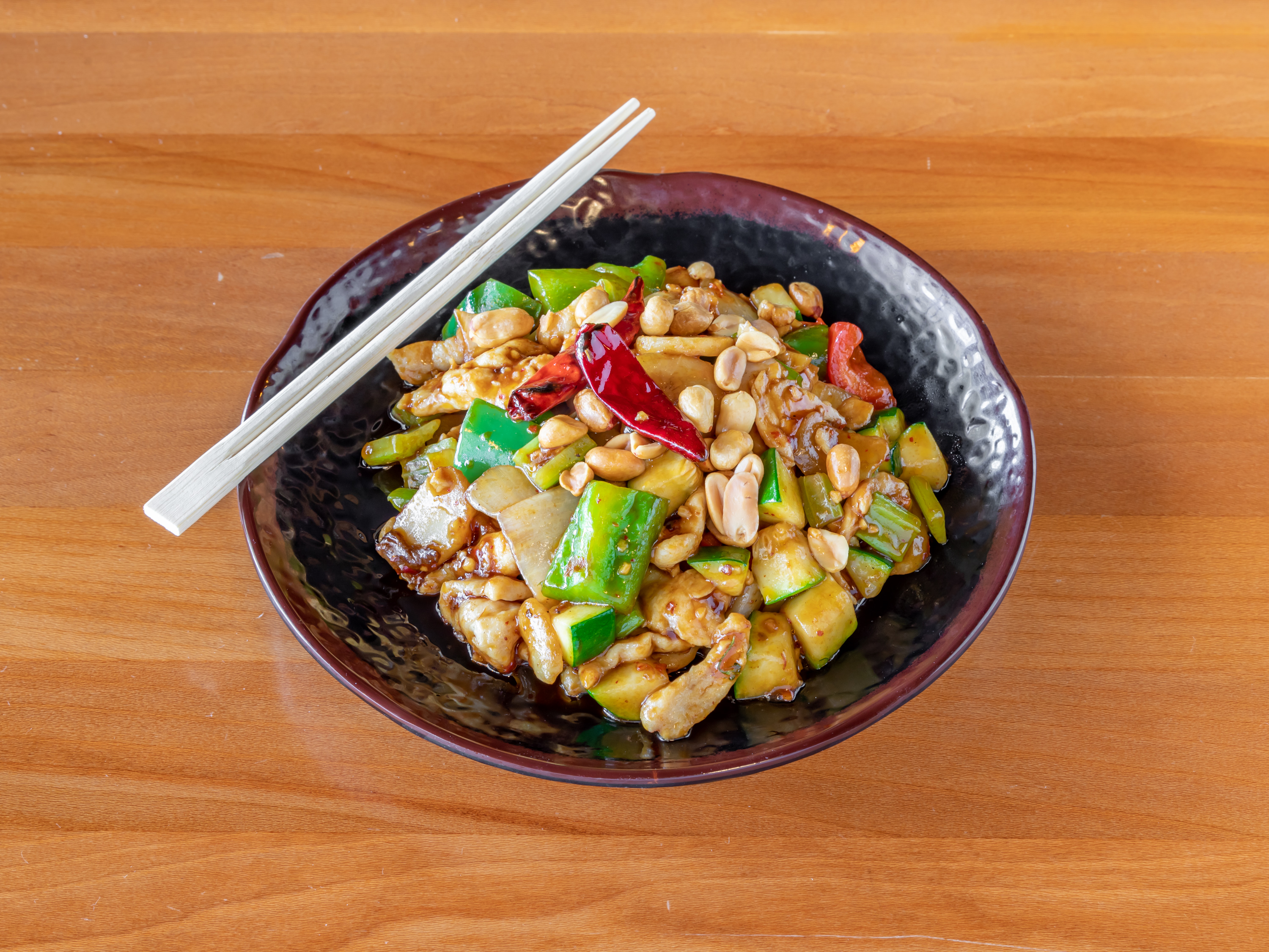 Order 5. Kung Pao Chicken food online from Big Bowl Asian Diner store, Mesa on bringmethat.com