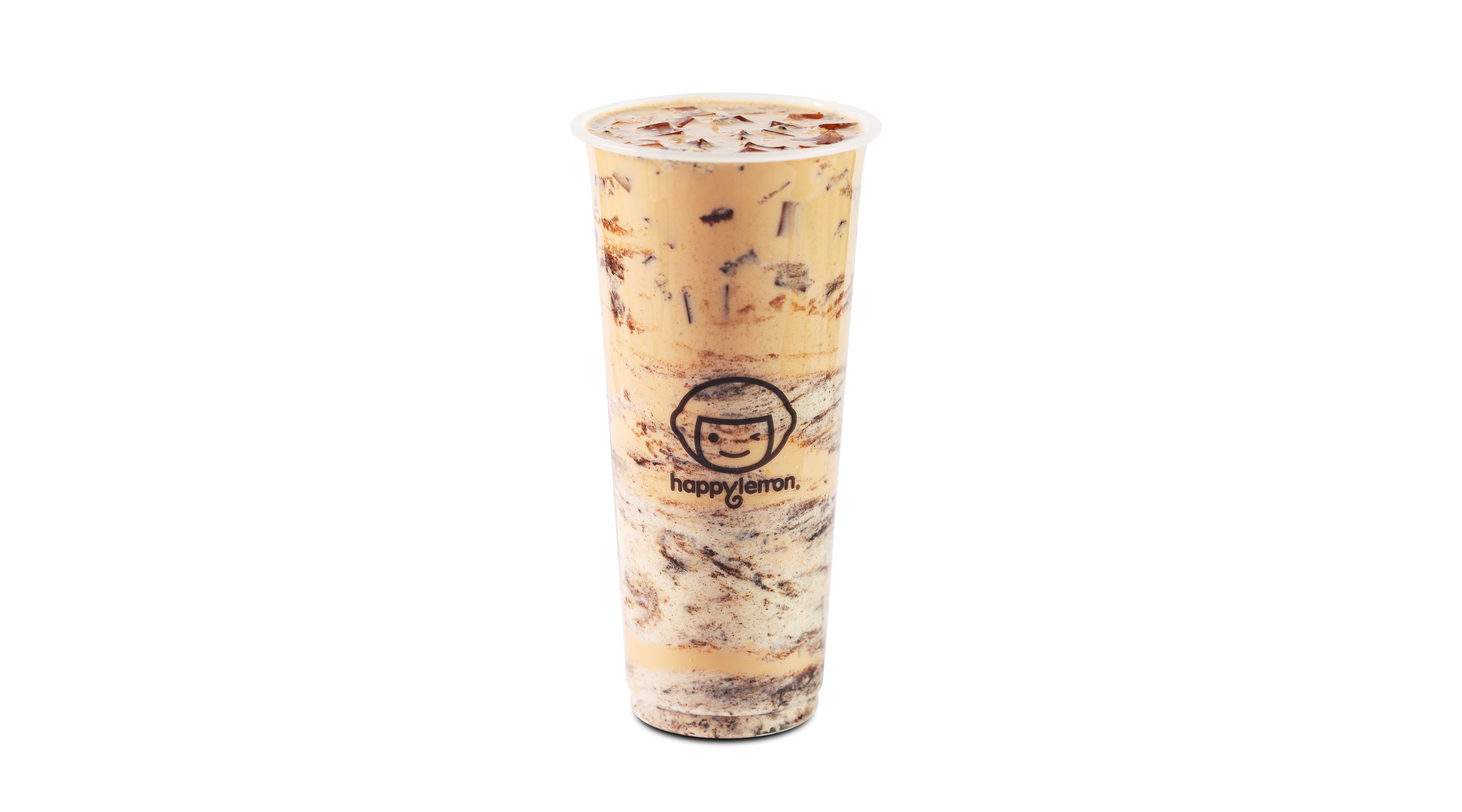 Order Cold Milk Tea with OREO and Puff Cream food online from Happy Lemon store, Portland on bringmethat.com