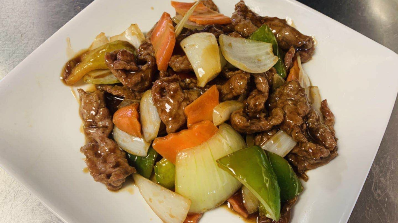 Order Green Pepper Steak  food online from China Express store, McDonough on bringmethat.com