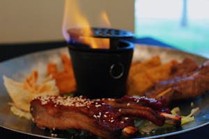 Order Pu Pu Platter food online from Shangri-La Restaurant store, Colorado Springs on bringmethat.com