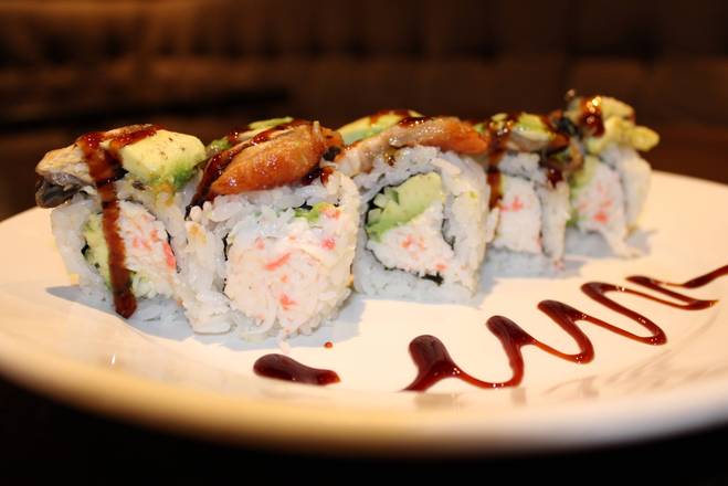 Order Dragon Roll food online from O2 Restaurant store, Simi Valley on bringmethat.com