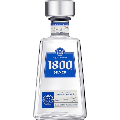 Order 1800 Reserva Silver Tequila 750 ml. food online from Mirage Wine & Liquor store, Palm Springs on bringmethat.com