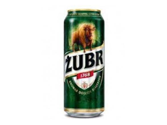 Order Zubr Polish Lager - 4x 16oz Cans food online from Jenny Liquors store, Mt Prospect on bringmethat.com