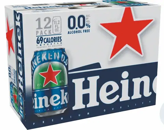 Order Heineken 0.0 Non Alcoholic Beer 12-pack cans food online from Sousa Wines & Liquors store, Mountain View on bringmethat.com