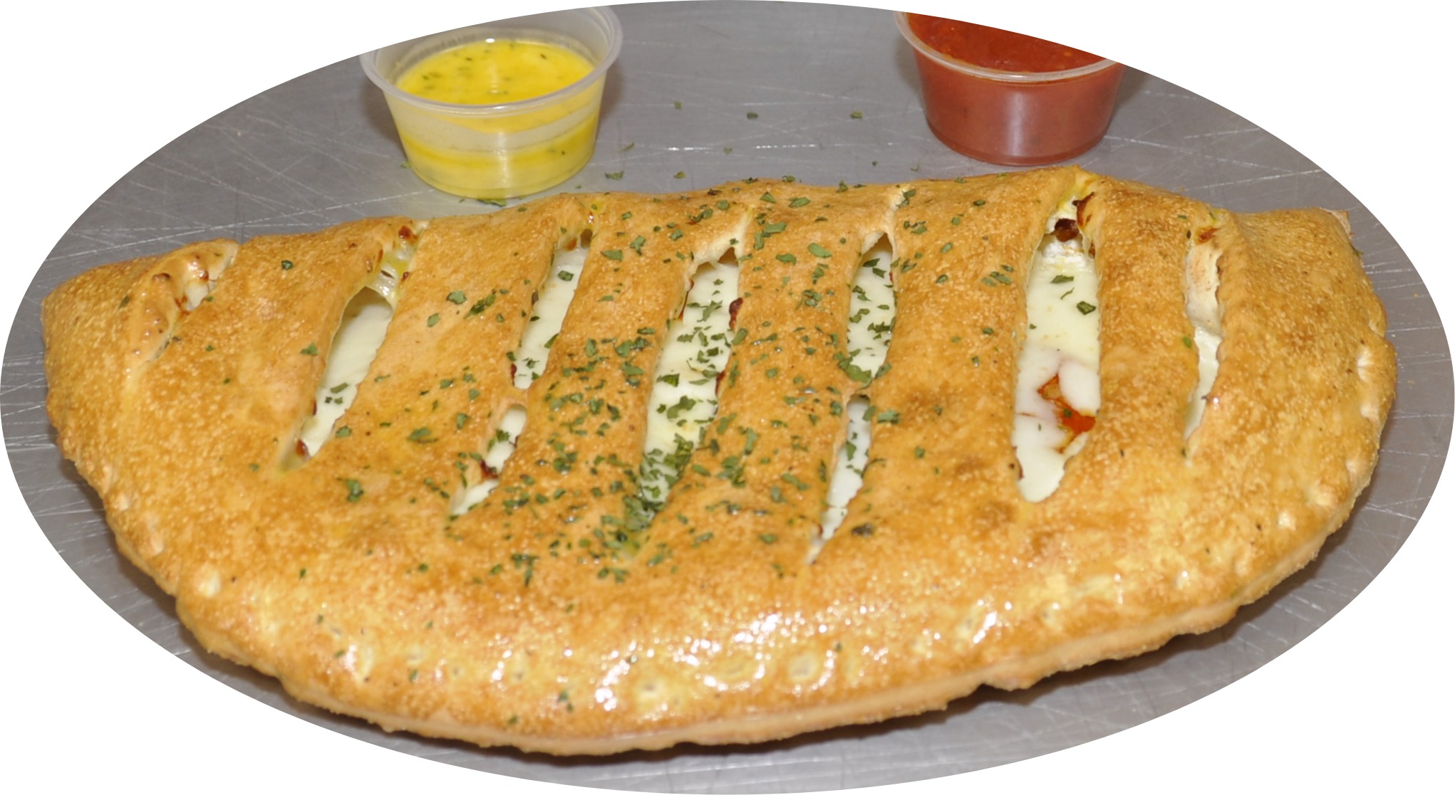Order Original Calzone food online from Mega Pizza store, Raleigh on bringmethat.com