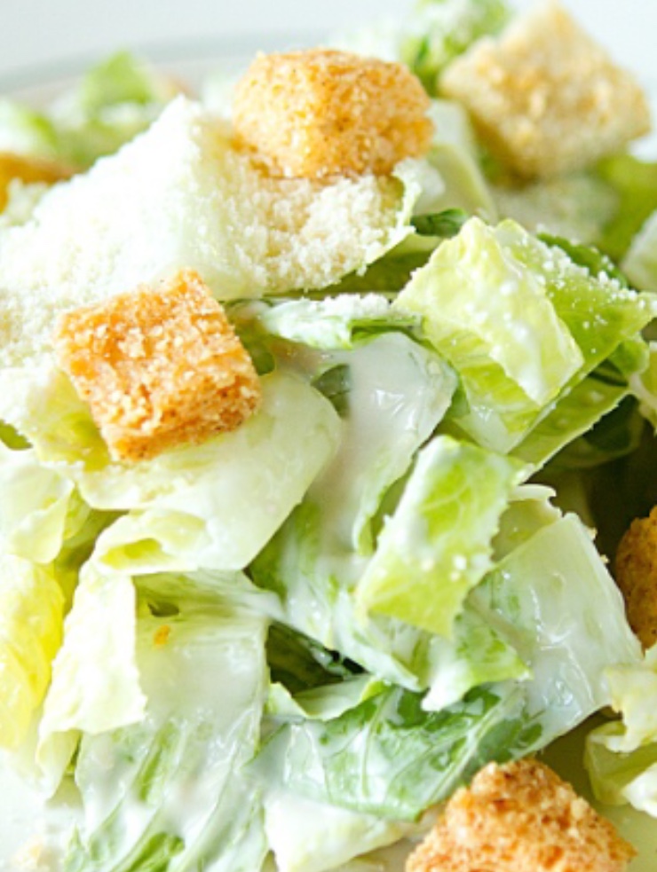 Order Classic Chopped Caesar Salad food online from Coast Seafood store, Cos Cob on bringmethat.com