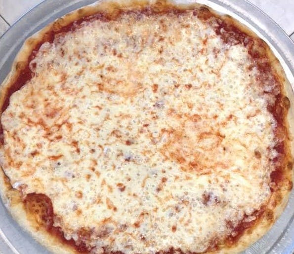 Order Plain Pizza - Personal 10" (4 Slices) food online from Miangelo store, Phillipsburg on bringmethat.com