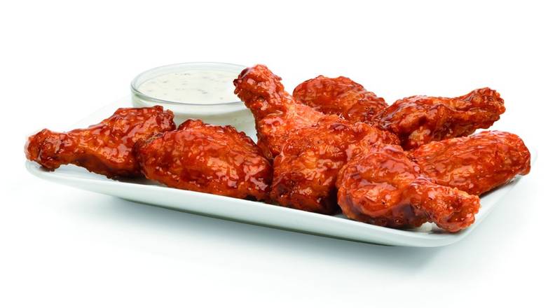 Order Barbecue Chicken Wings food online from Papa Gino's store, Woonsocket on bringmethat.com