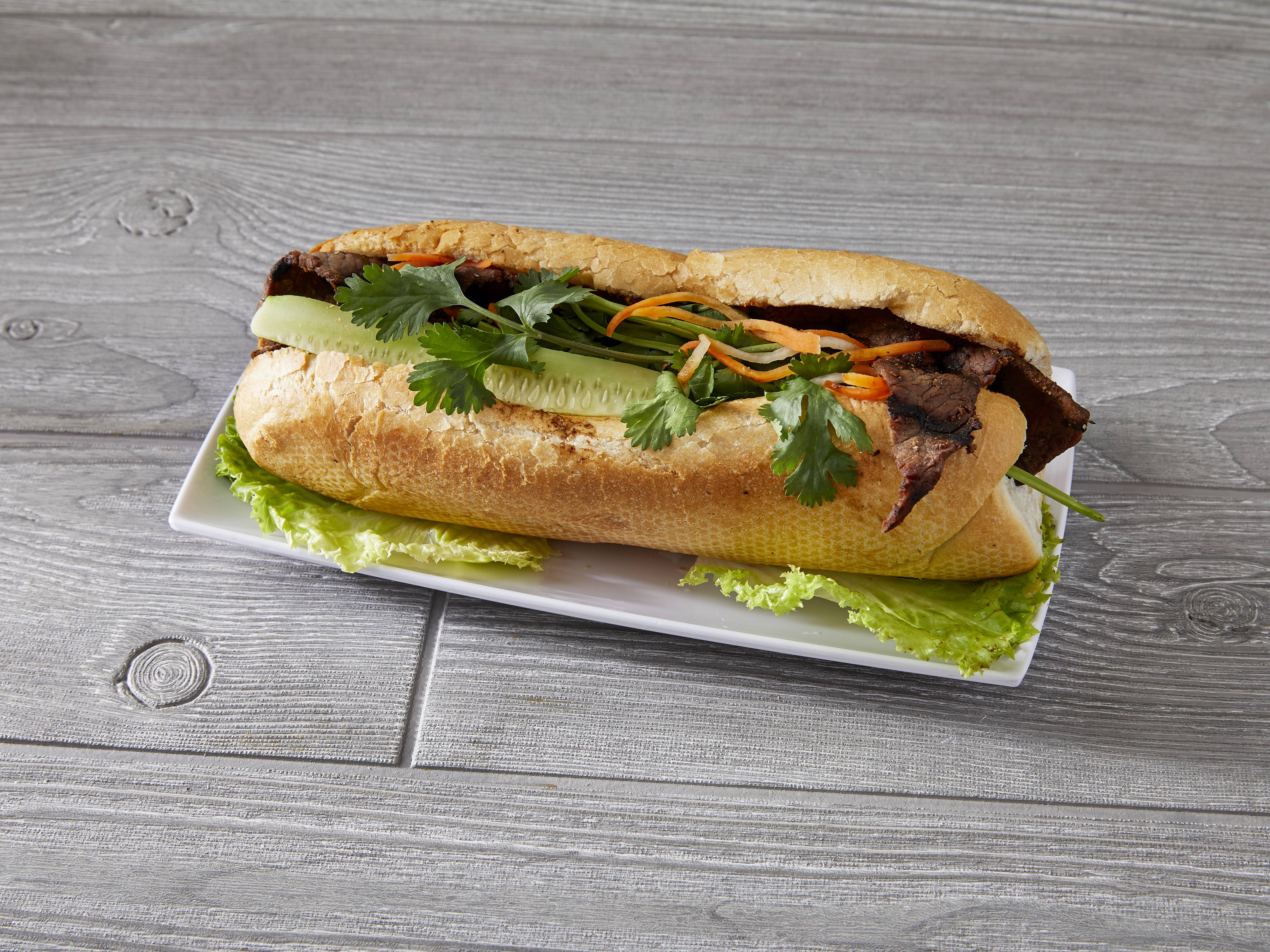 Order 23. Banh Mi Thit Nguoi food online from Pho Viet store, Chicago on bringmethat.com