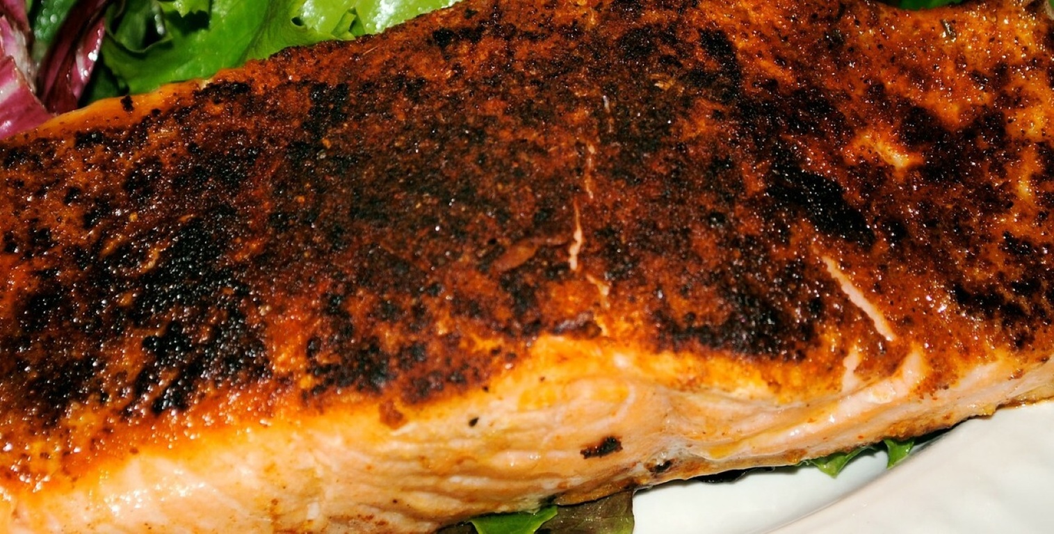 Order Blackened Salmon food online from Evviva Bar & Eatery store, Lisle on bringmethat.com