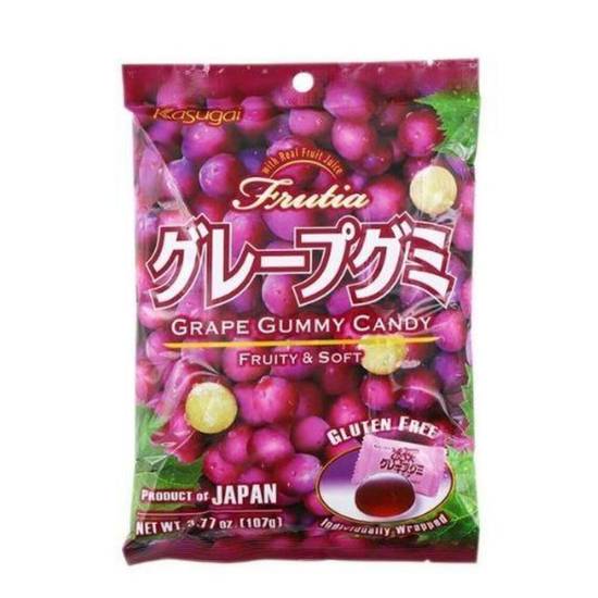 Order Kasugai Frutia Gummy Candy - Grape food online from IV Deli Mart store, Goleta on bringmethat.com