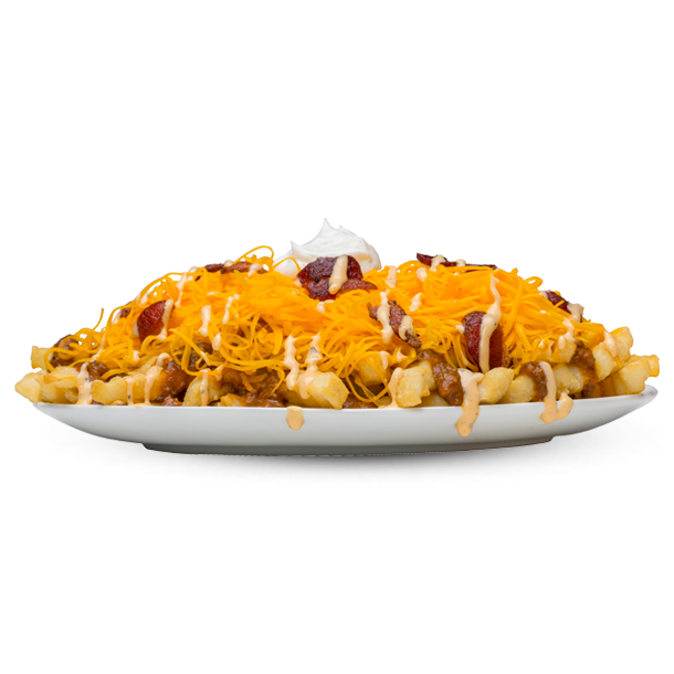 Order Loaded Bacon Chili Cheese Fries food online from Gold Star Chili store, Cincinnati on bringmethat.com