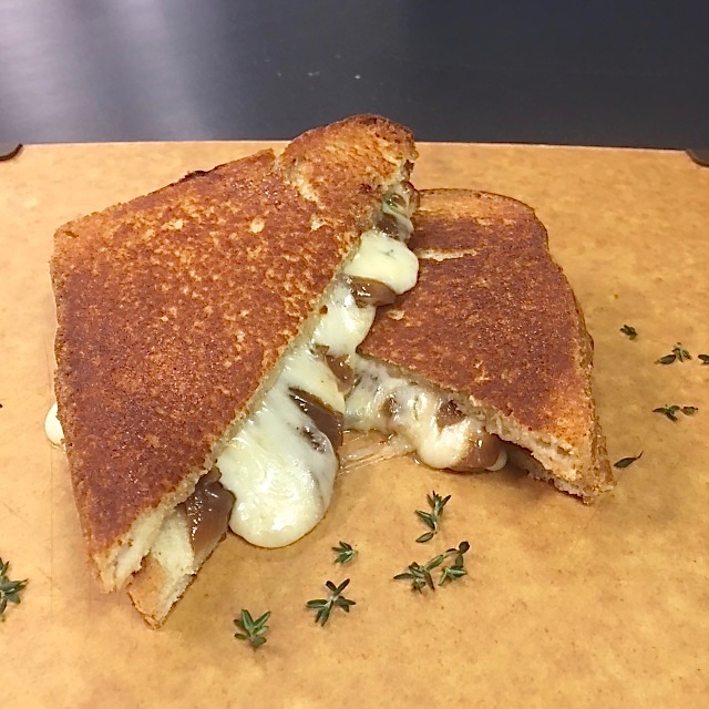Order The French Onion Grilled Cheese food online from Cheesy Street Grill store, Natick on bringmethat.com