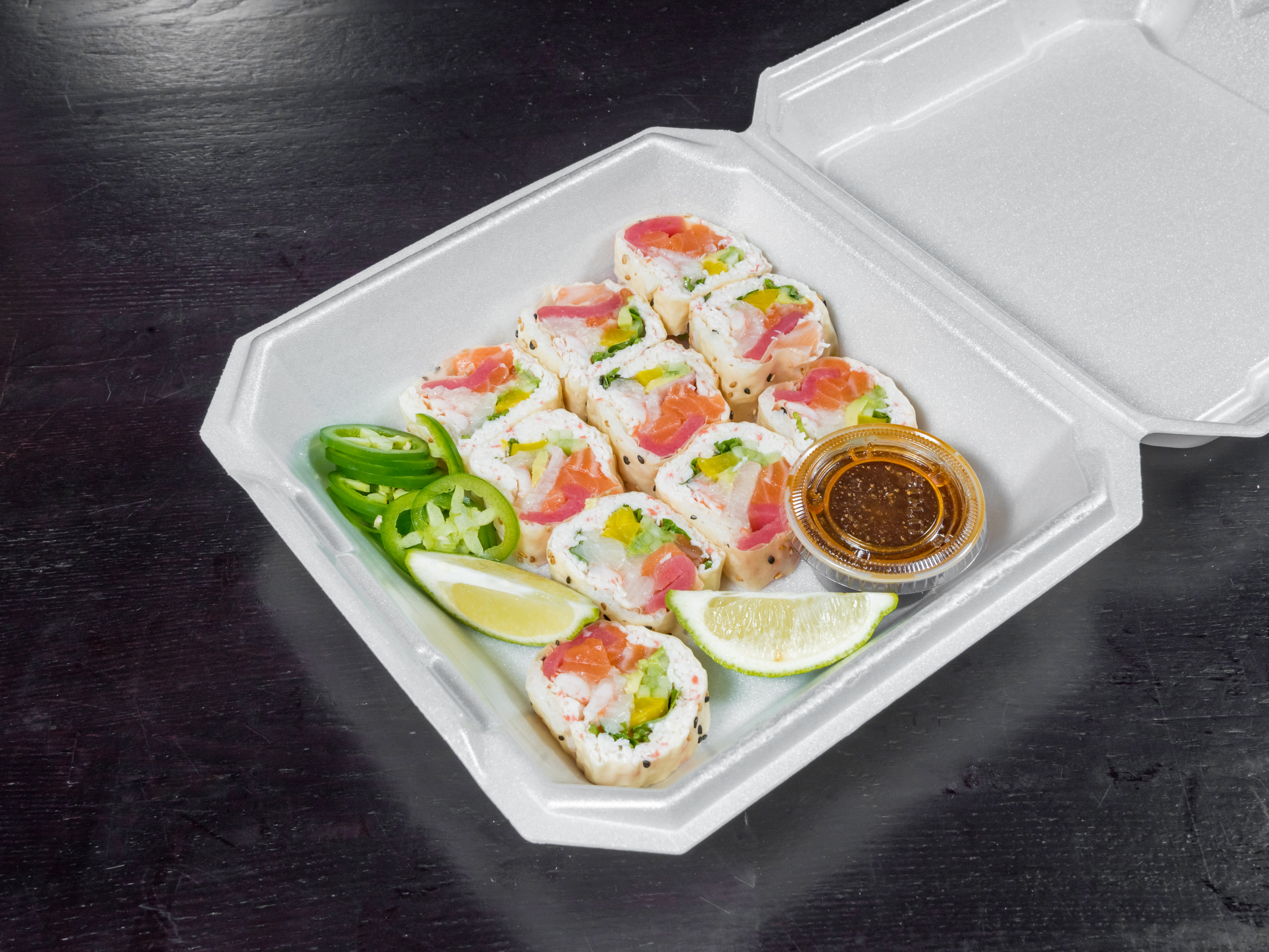 Order Ceviche Roll food online from Sushi Xuan store, Albuquerque on bringmethat.com