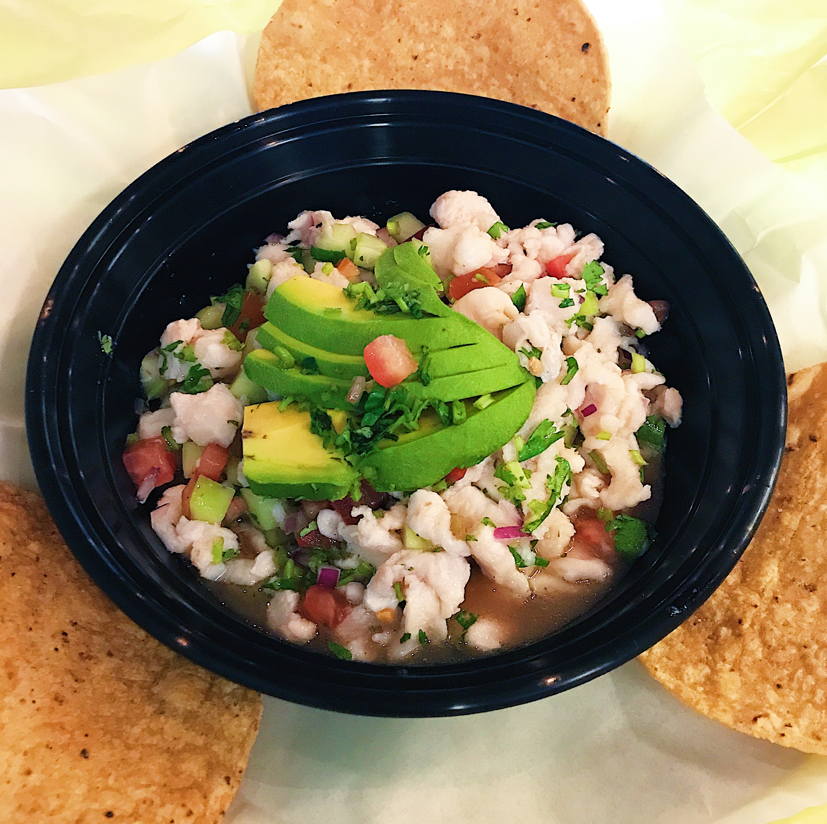 Order Fish Ceviche food online from Baja Catch Fresh Grill store, Temecula on bringmethat.com