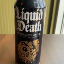 Order Liquid Death Sparkling Water food online from The Casual Pint San Angelo store, San Angelo on bringmethat.com
