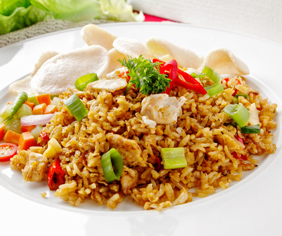 Order Mixed Fried Rice (+ Free Dessert) food online from Spices Of India Kitchen store, Irving on bringmethat.com