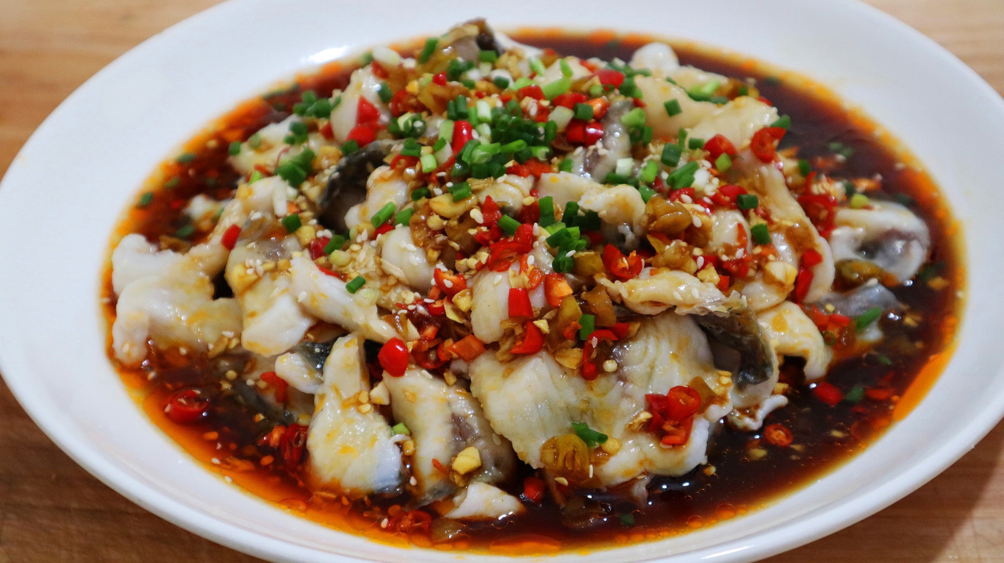 Order Hot and Spicy Fish Filet food online from Xufeng Restaurant store, Philadelphia on bringmethat.com