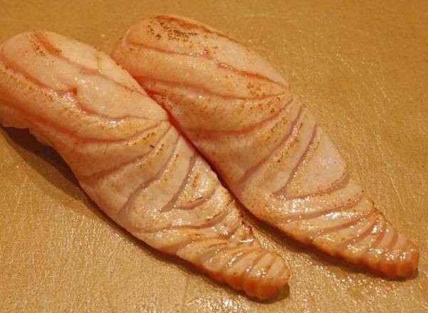 Order Seared Salmon Sushi food online from Hana Maru store, Garden Grove on bringmethat.com