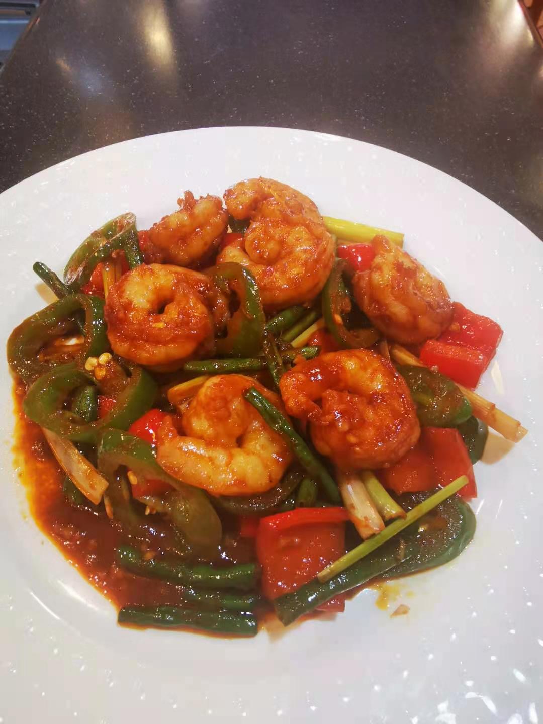 Order Sambal Shrimp  food online from Dragon Express store, Mesa on bringmethat.com