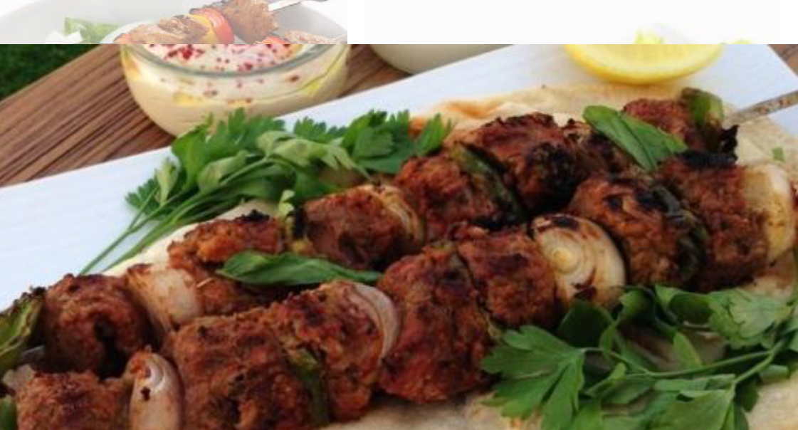 Order Beef Shish Kabob Entree food online from Salam store, Chicago on bringmethat.com